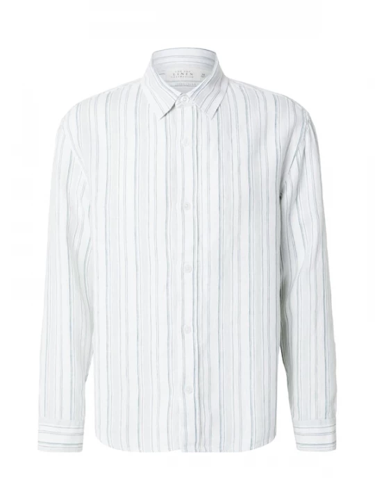 Foto van product Abercrombie & Fitch Overhemd 'MAY4' groen / petrol / lichtgroen