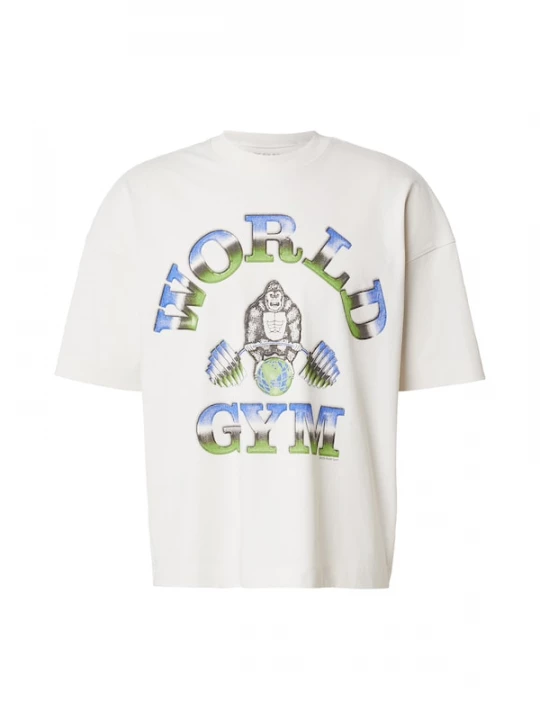 Foto van product Abercrombie & Fitch Shirt blauw / groen / zwart / wit