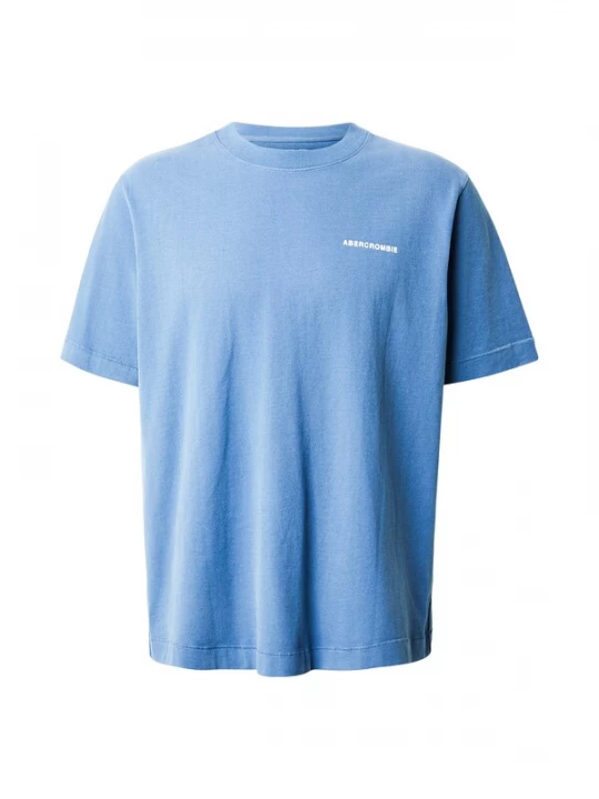 Foto van product Abercrombie & Fitch Shirt blauw / wit