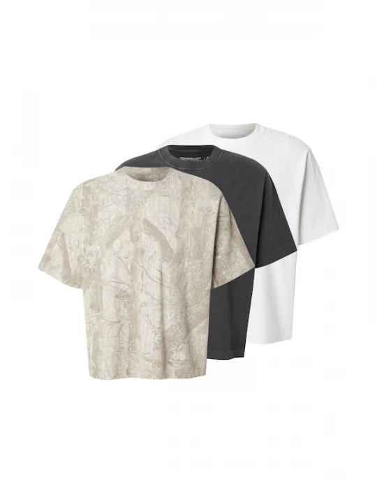 Foto van product Abercrombie & Fitch Shirt crème / zwart / wit