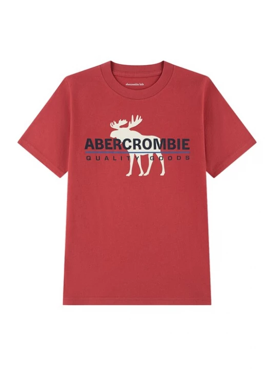 Foto van product Abercrombie & Fitch Shirt donkerblauw / rood / zwart / wit
