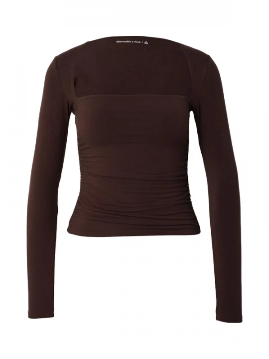 Foto van product Abercrombie & Fitch Shirt donkerbruin