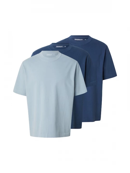 Foto van product Abercrombie & Fitch Shirt enziaan / lichtblauw / donkerblauw