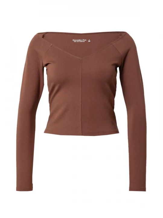 Foto van product Abercrombie & Fitch Shirt karamel