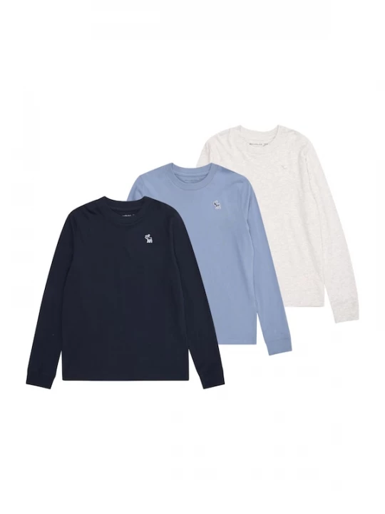 Foto van product Abercrombie & Fitch Shirt marine / opaal / wit
