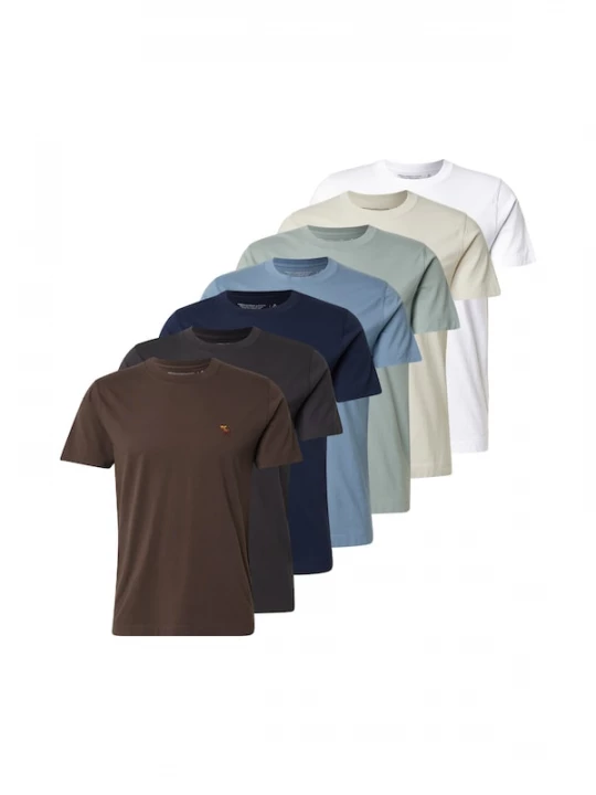 Foto van product Abercrombie & Fitch Shirt navy / hemelsblauw / bruin / antraciet / lichtgrijs / mintgroen / wit