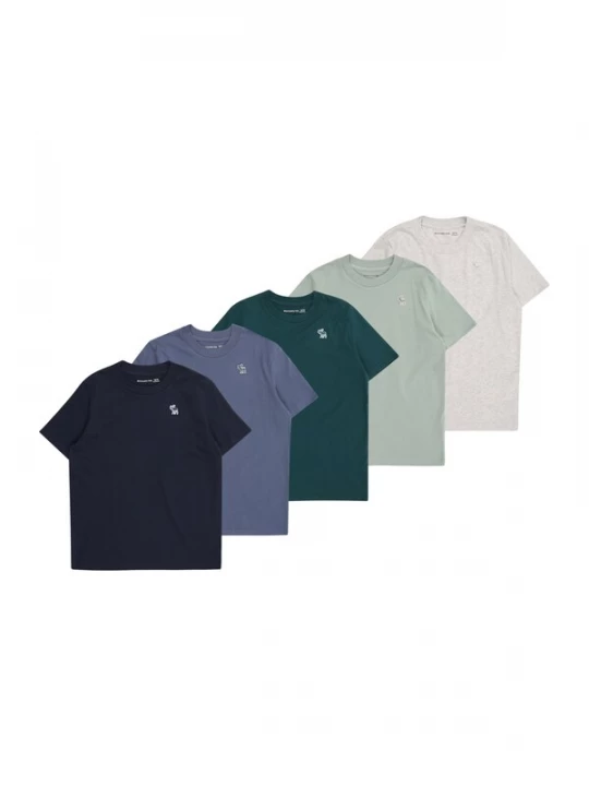 Foto van product Abercrombie & Fitch Shirt navy / saffier / lichtgrijs / mintgroen