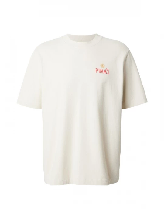 Foto van product Abercrombie & Fitch Shirt 'PIMMS' lichtblauw / groen / oranje / wit