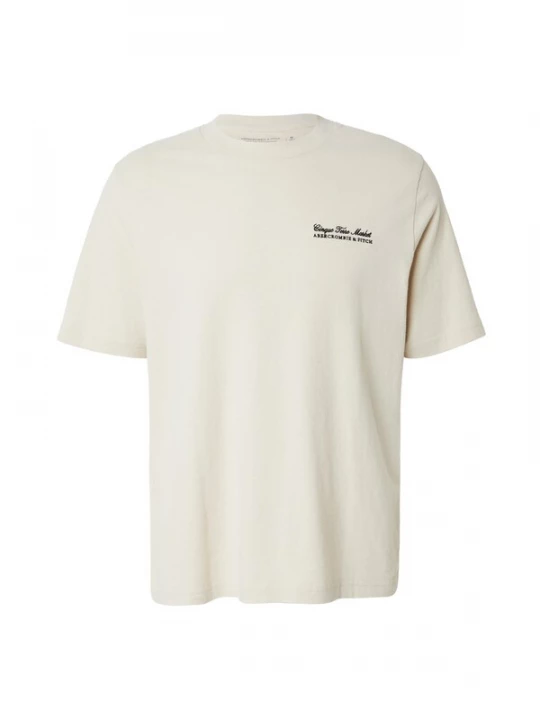 Foto van product Abercrombie & Fitch Shirt taupe / groen / neonoranje / zwart