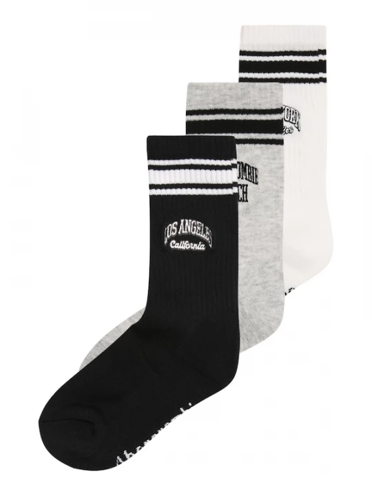 Foto van product Abercrombie & Fitch Sokken grijs / zwart / wit