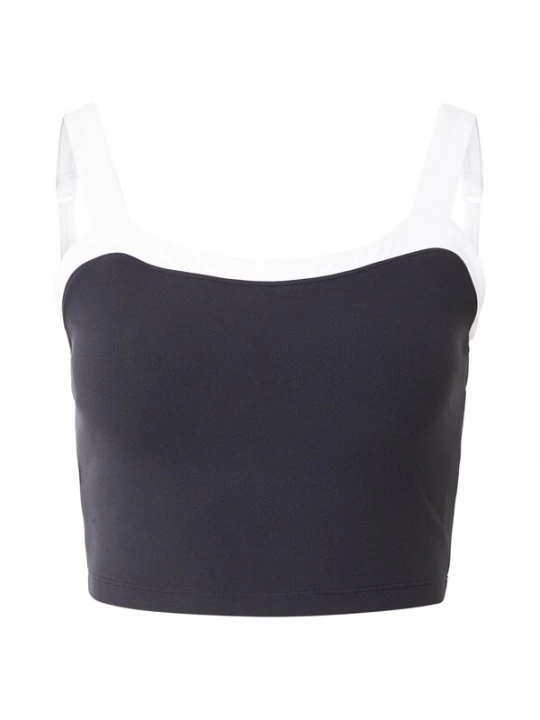 Foto van product Abercrombie & Fitch Sporttop 'STUDIOFLEX' zwart / wit