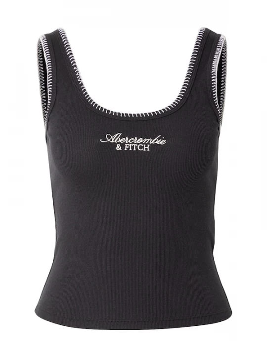Foto van product Abercrombie & Fitch Top zwart / wit