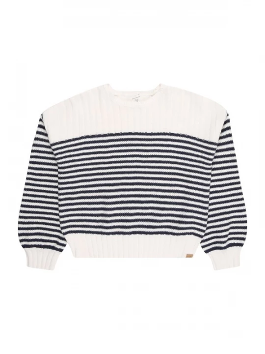 Foto van product Abercrombie & Fitch Trui marine / wit