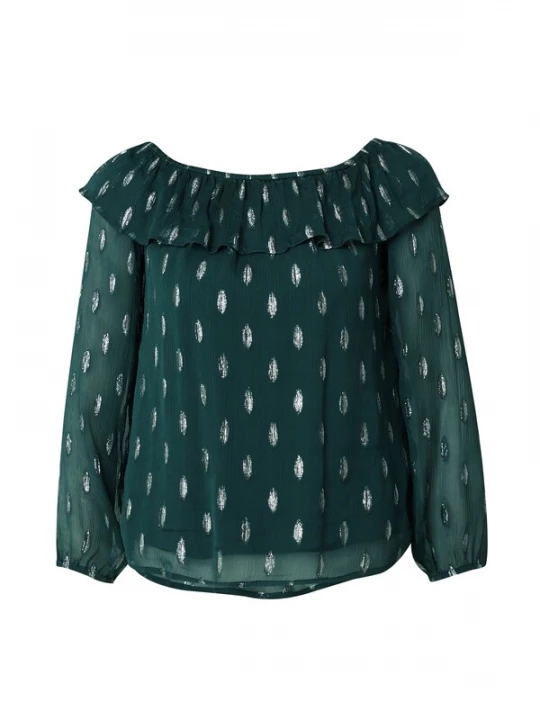 Foto van product ABOUT YOU Blouse 'Jolanda' donkergroen