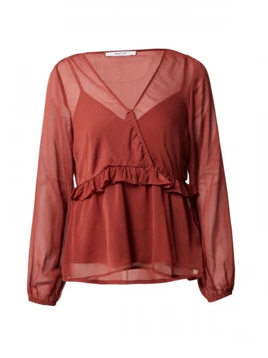 Foto van product ABOUT YOU Blouse 'Kiara' roestrood