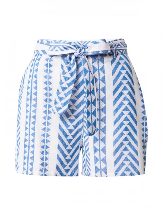 Foto van product ABOUT YOU Broek 'Tilda' hemelsblauw / wit