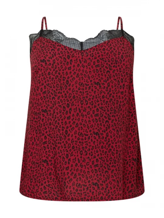 Foto van product ABOUT YOU Curvy Top 'Aileen' gemengde kleuren / bordeaux