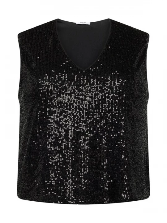 Foto van product ABOUT YOU Curvy Top 'Eve' zwart