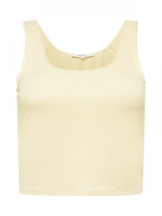 Foto van product ABOUT YOU Curvy Top 'Greta' pasteelgeel