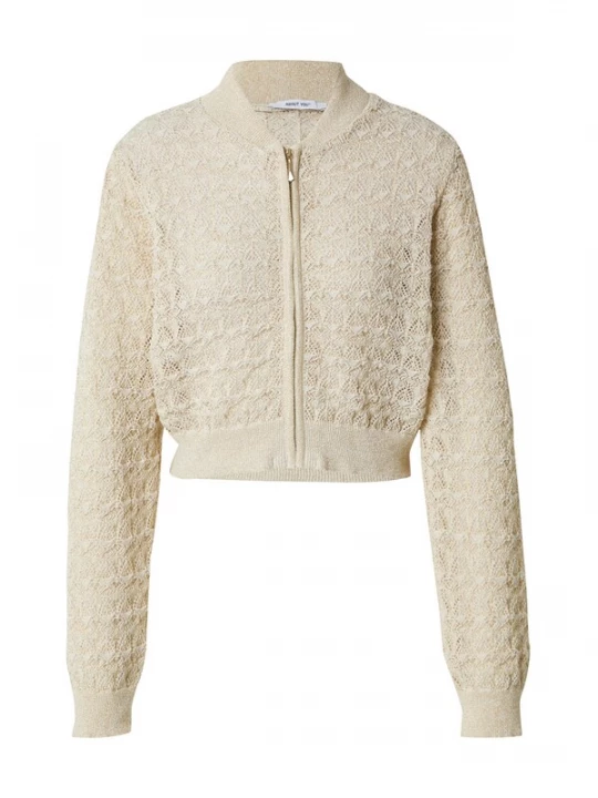Foto van product ABOUT YOU Gebreid vest 'Maria' beige / goud