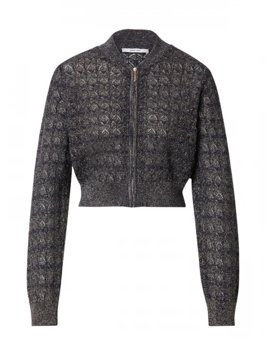 Foto van product ABOUT YOU Gebreid vest 'Maria' navy / goud