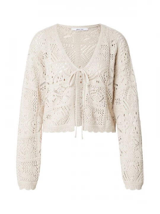 Foto van product ABOUT YOU Gebreid vest 'Tela' offwhite