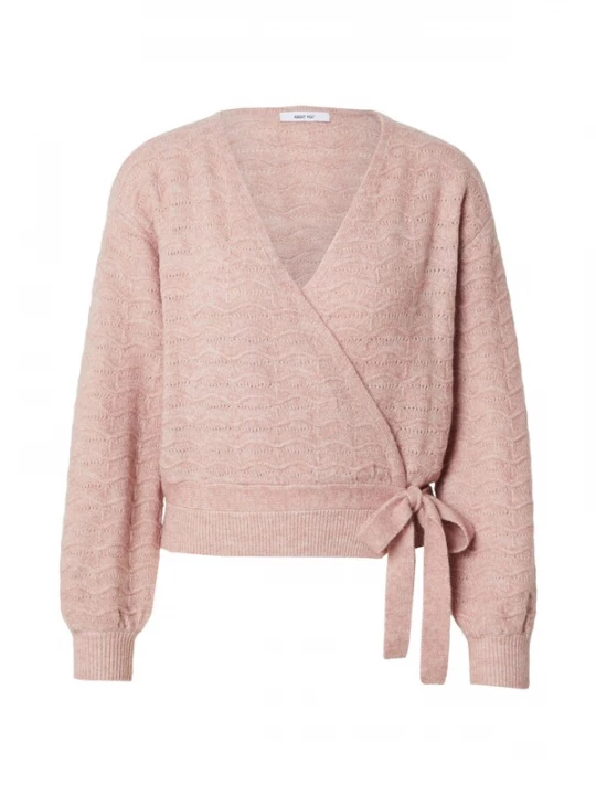 Foto van product ABOUT YOU Gebreid vest 'Wanda' roze gemêleerd