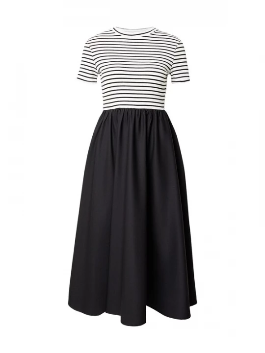 Foto van product ABOUT YOU Jurk 'Emina' zwart / wit