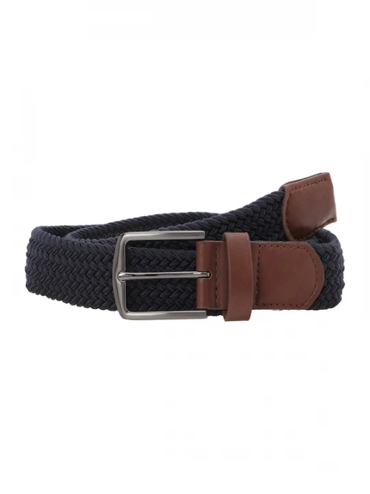Foto van product ABOUT YOU Riem 'Levin' navy / bruin
