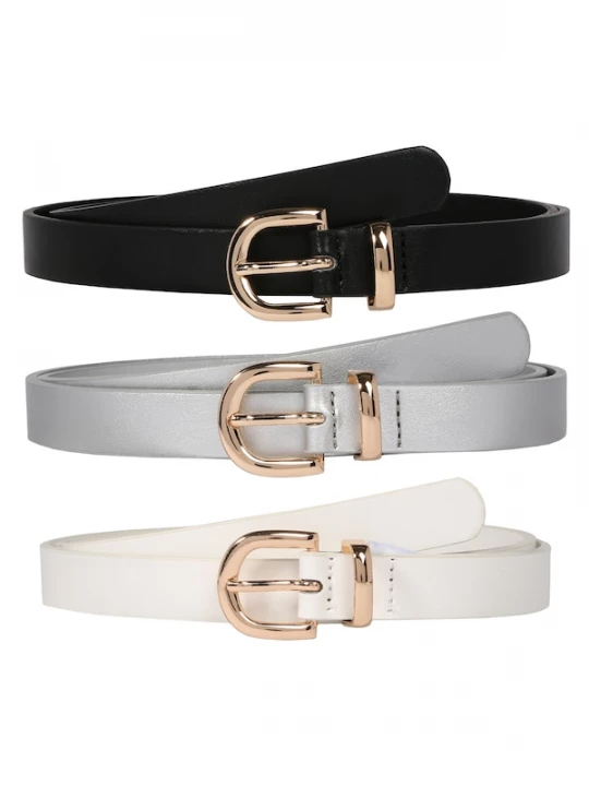 Foto van product ABOUT YOU Riem 'Malina' zwart / zilver / wit