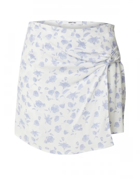 Foto van product ABOUT YOU Rok 'Aurelia' duifblauw / wit