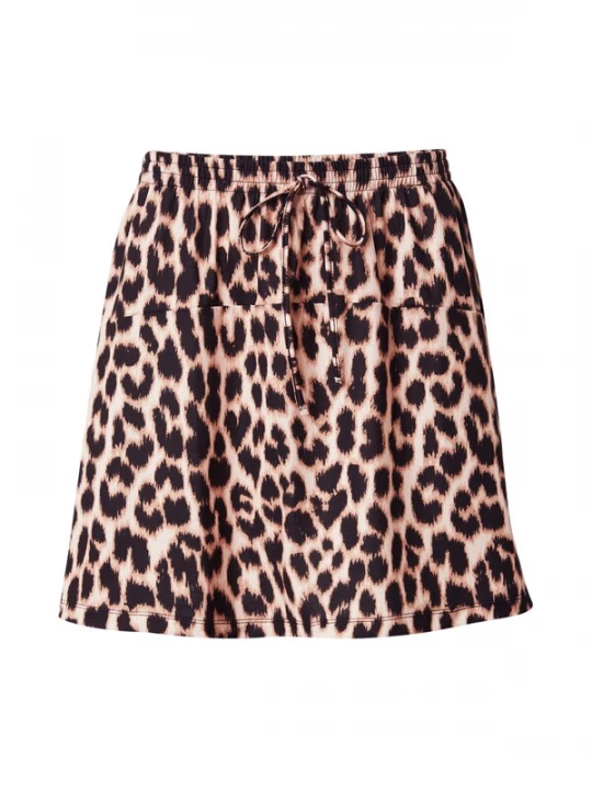 Foto van product ABOUT YOU Rok 'Eike' beige / lichtbruin / zwart
