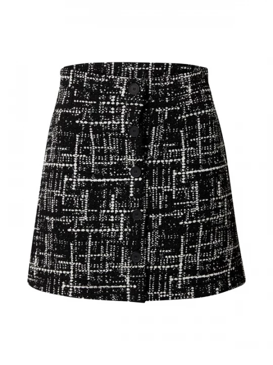 Foto van product ABOUT YOU Rok 'Elena' zwart / wit