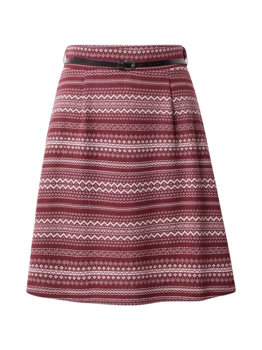 Foto van product ABOUT YOU Rok 'Fatma' bordeaux / zwart