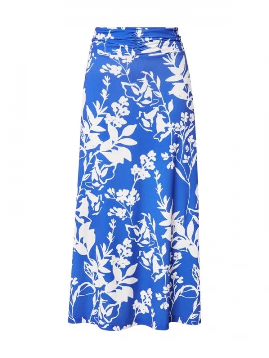 Foto van product ABOUT YOU Rok 'Ilse' royal blue / koningsblauw / wit