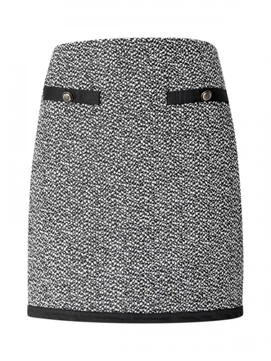 Foto van product ABOUT YOU Rok 'Josy' zwart / wit