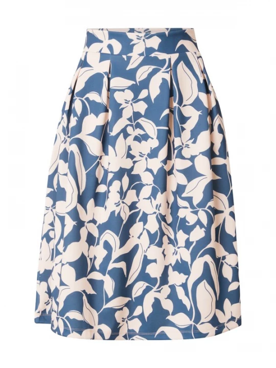 Foto van product ABOUT YOU Rok 'Julie' blauw / wit