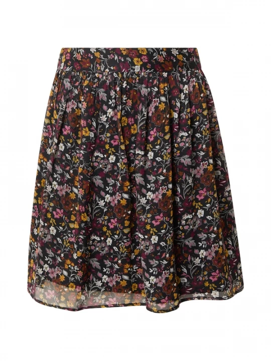 Foto van product ABOUT YOU Rok 'LISSI' mosterd / rosa / donkerrood / zwart