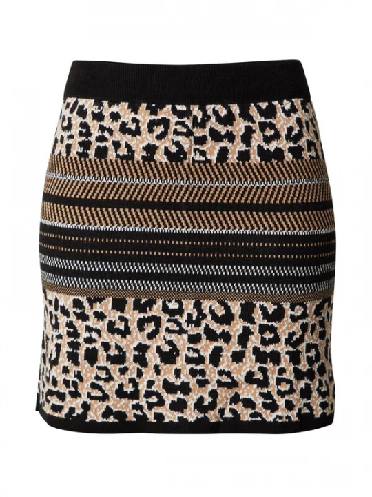 Foto van product ABOUT YOU Rok 'Pernilla' bruin / zwart