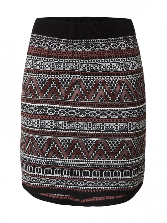 Foto van product ABOUT YOU Rok 'Pernilla' mauve / zwart / wit