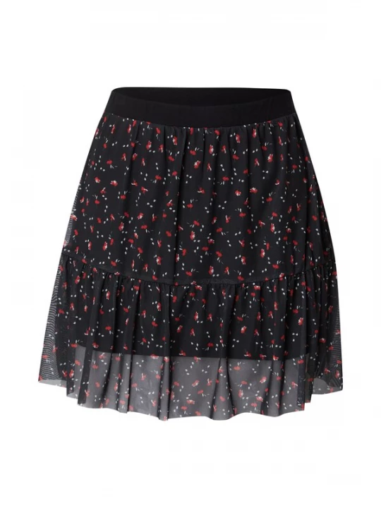 Foto van product ABOUT YOU Rok 'Saskia' rood / zwart / wit
