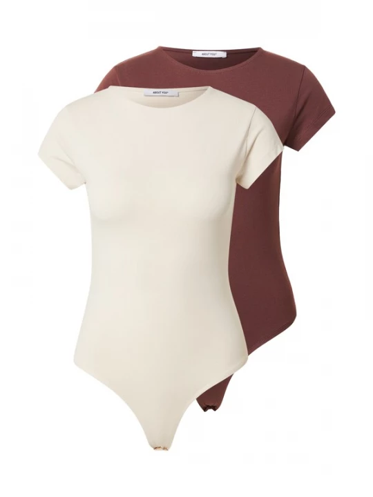 Foto van product ABOUT YOU Shirt body 'Ellinor' beige / bruin