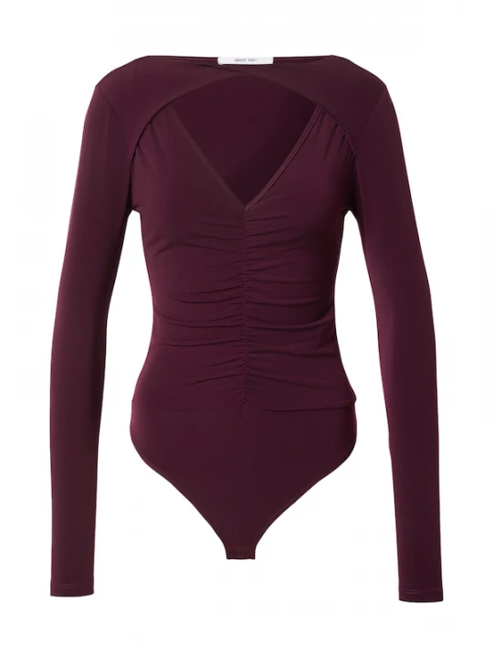 Foto van product ABOUT YOU Shirt body 'Lilia' wijnrood