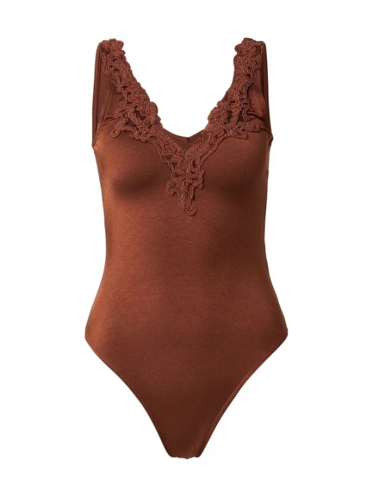 Foto van product ABOUT YOU Shirt body 'Maithe' bruin