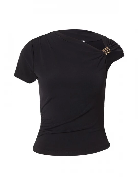 Foto van product ABOUT YOU Shirt 'Cora' goud / zwart