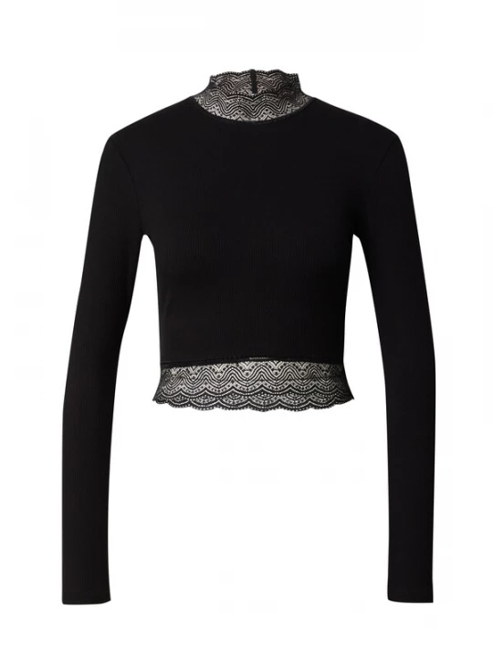 Foto van product ABOUT YOU Shirt 'Danai Longsleeve' zwart