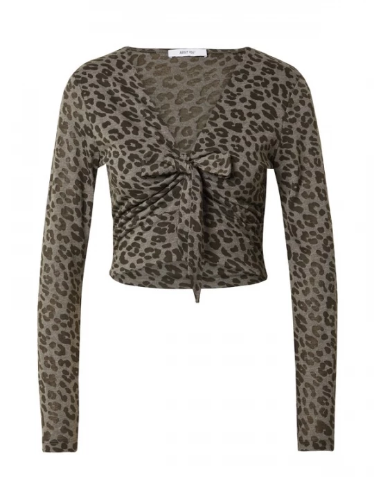 Foto van product ABOUT YOU Shirt 'Elaine' olijfgroen / spar