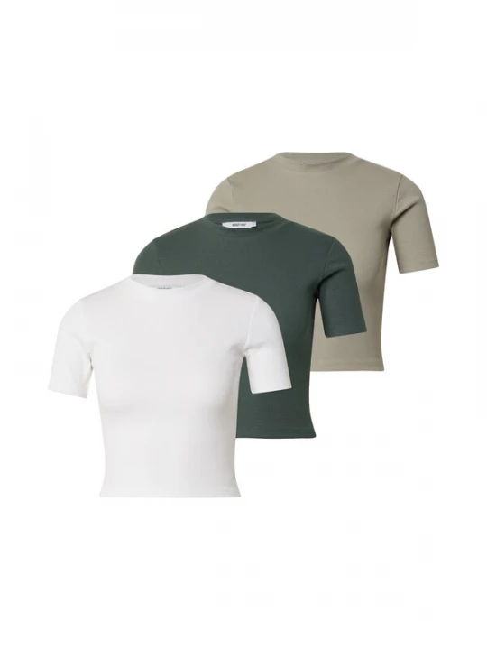 Foto van product ABOUT YOU Shirt 'Ella' grijs / groen / wit