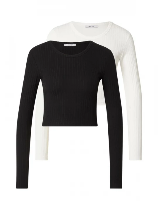 Foto van product ABOUT YOU Shirt 'Lieven' zwart / wit