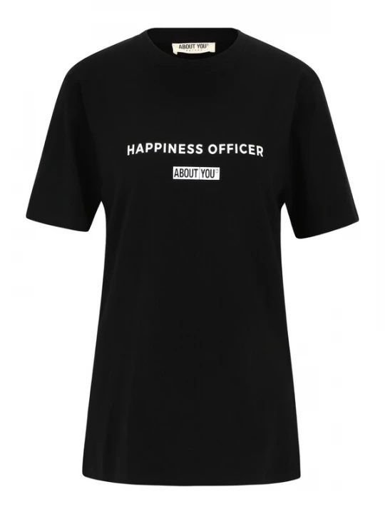 Foto van product ABOUT YOU Shirt 'Lucky' zwart / wit